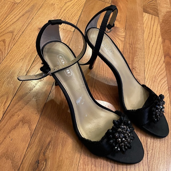 2000s Coach Heeled Sandals - Picture 1 of 13